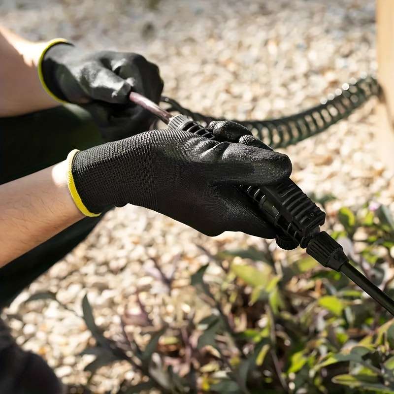 Work Gloves Color Gray Sizes