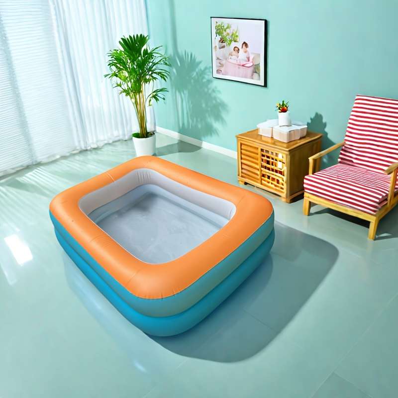 Family-sized Leak-proof Foldable Non-slip Spacious Inflatable Swimming Pool Home