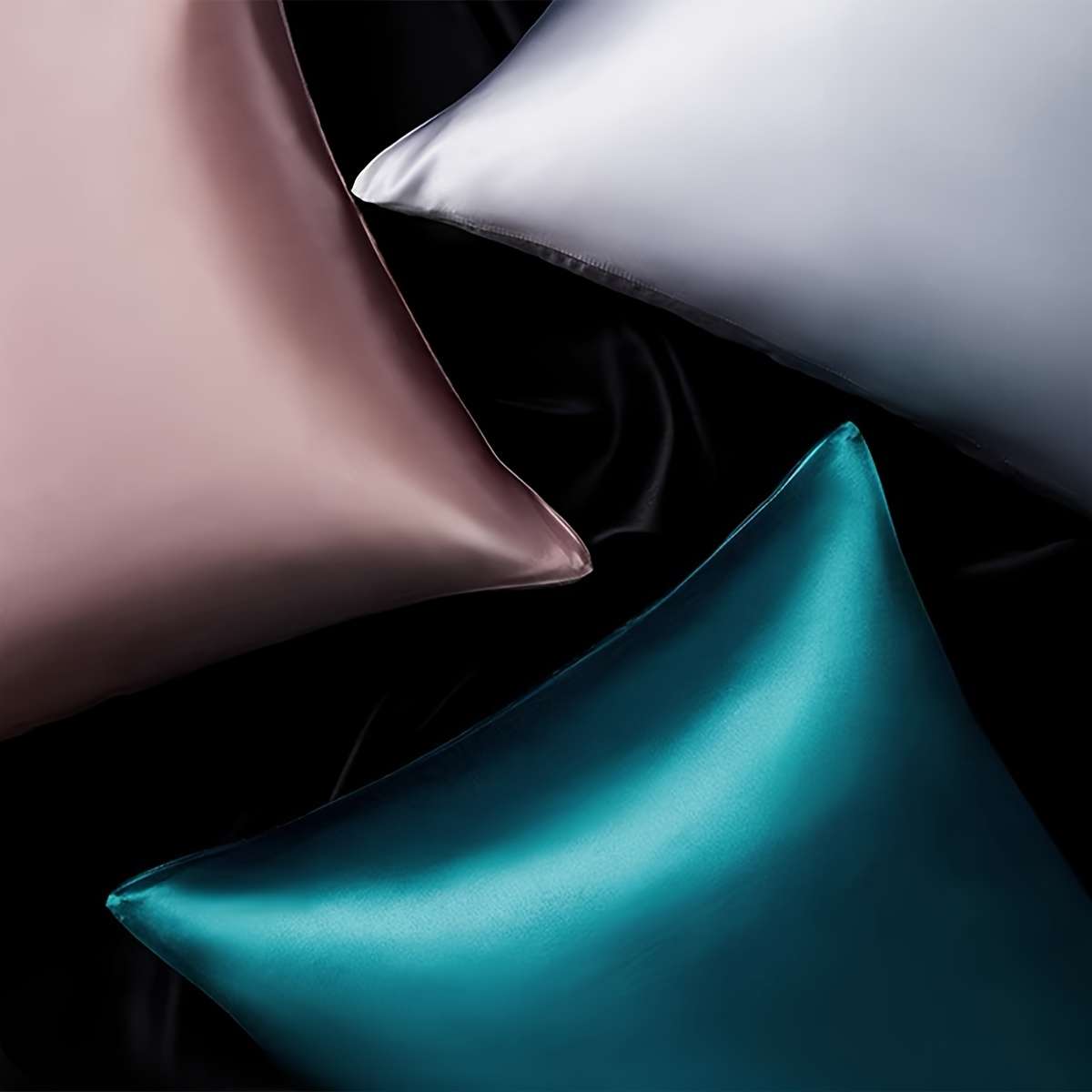 Satin Pillowcase Color 7Golden Size50Cm*66Cm