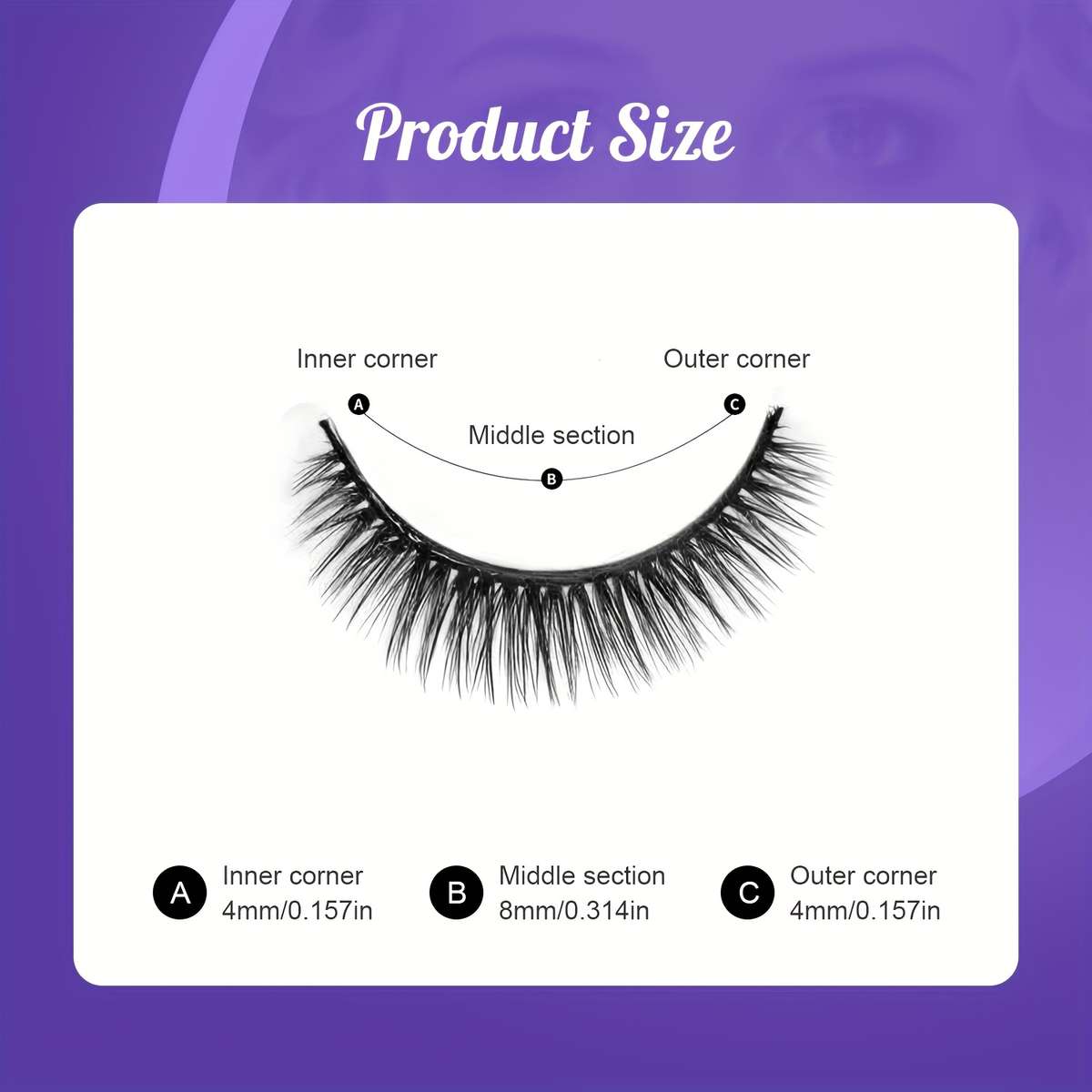 10 Pairs D Curl Cluster Lashes Color Black Quantity 7 Pairs