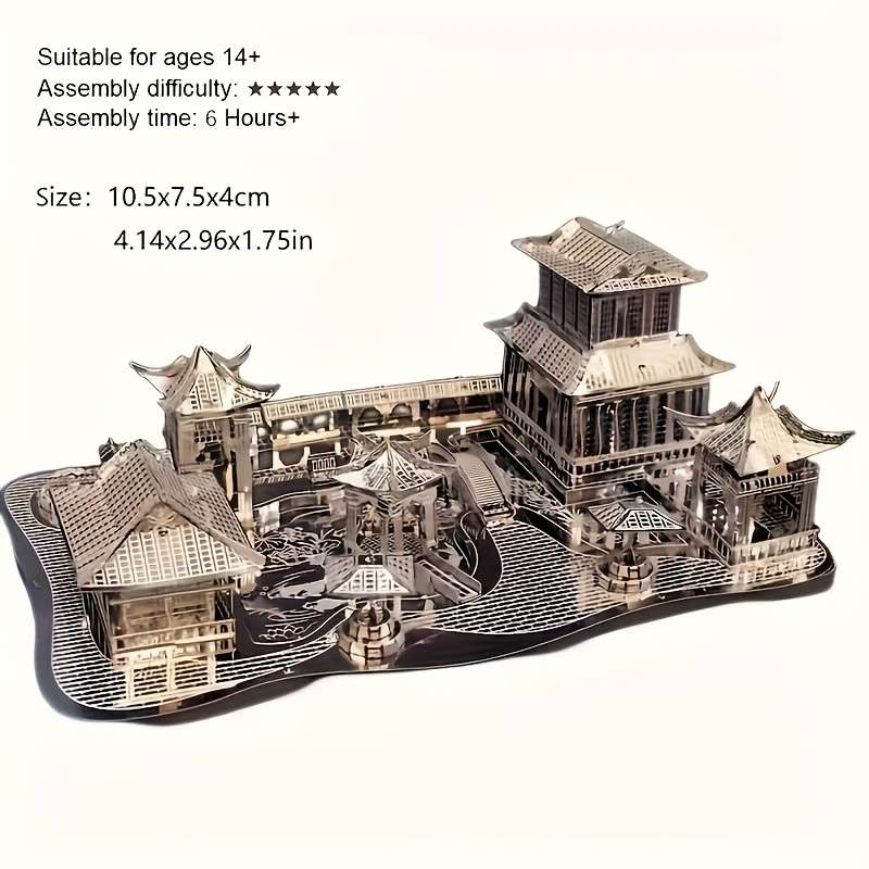 Building Toy Architectural Model Toy Set Style Sz Castle