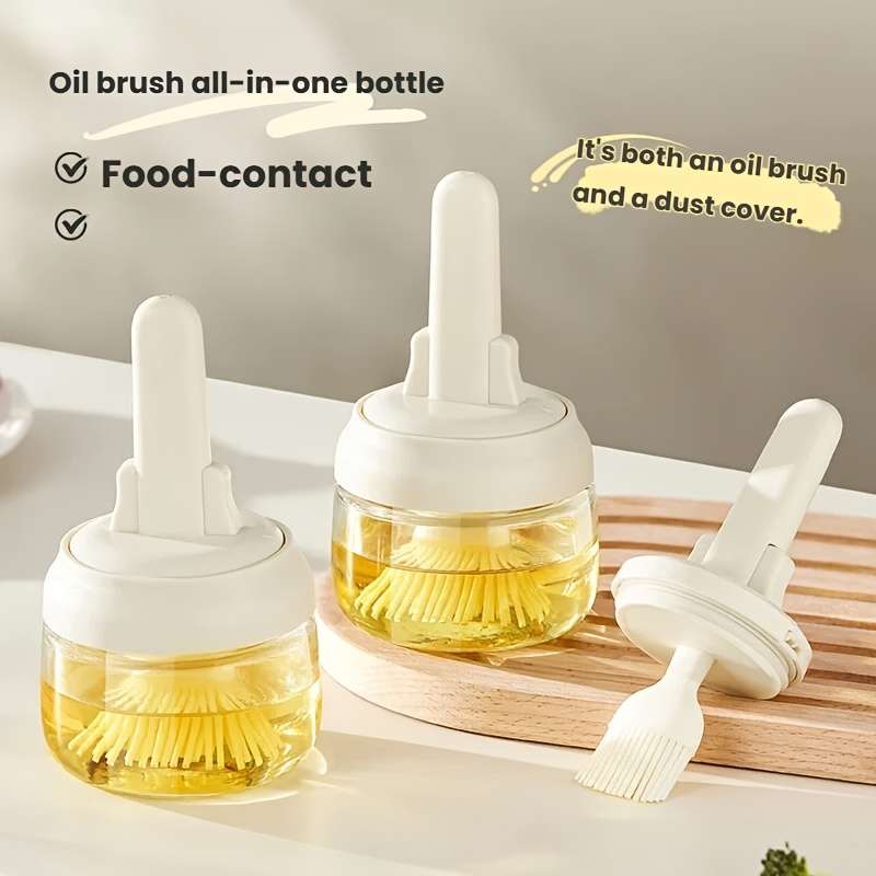 Baking Brush Color 2Pcs White