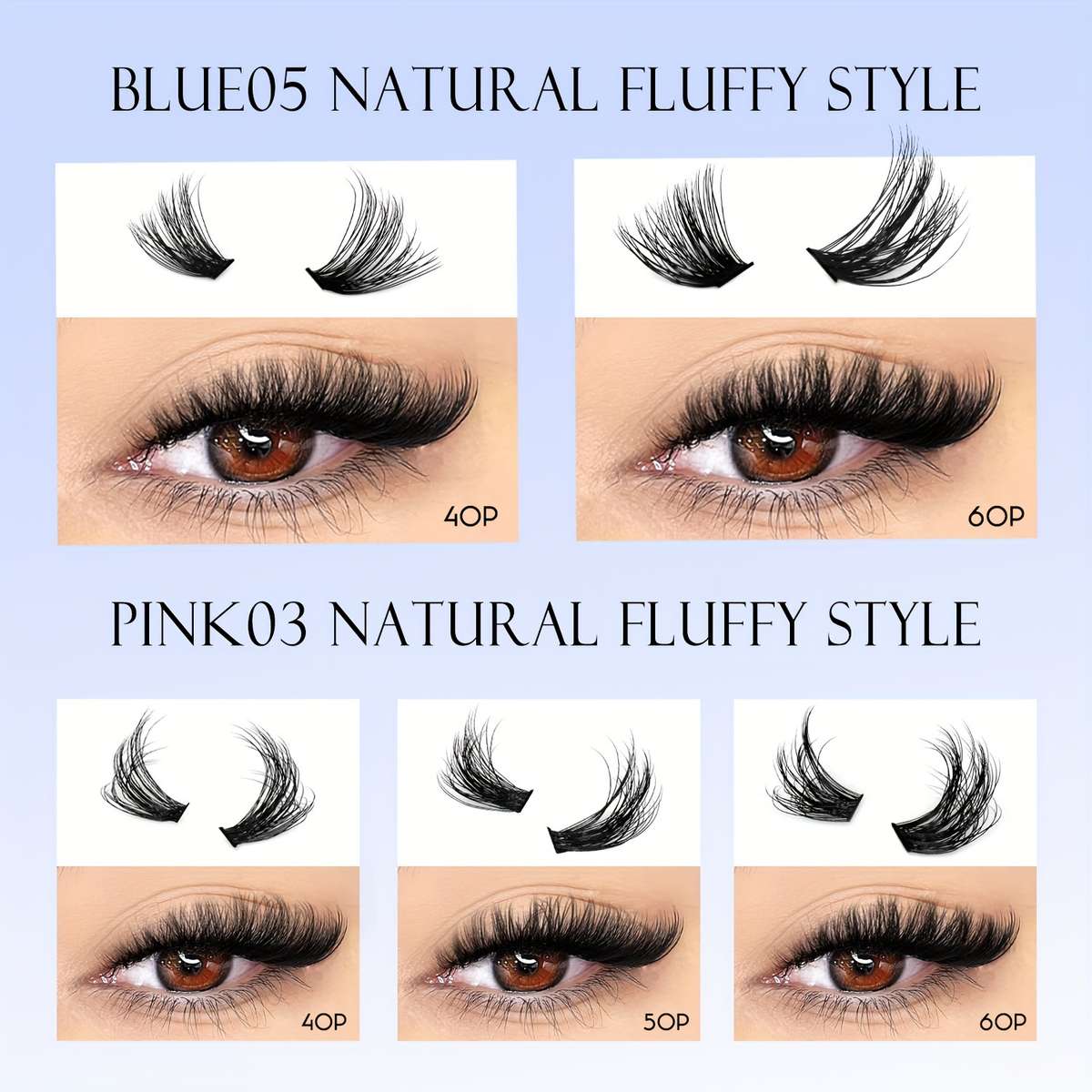 Soft Lash Extensions Style Green 20mm