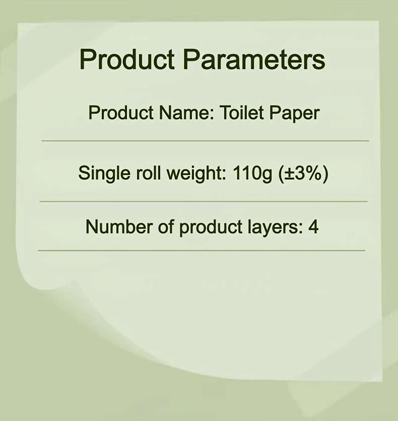 Toilet Paper Quantity