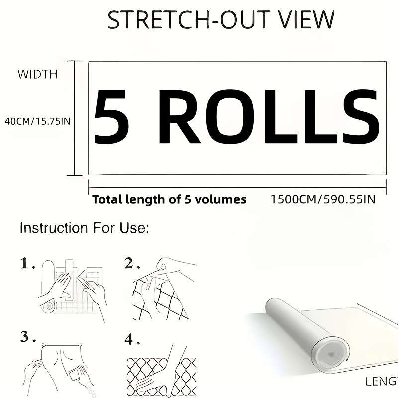 Self Adhesive Floor Stickers Mwtd 1320 5 Rolls