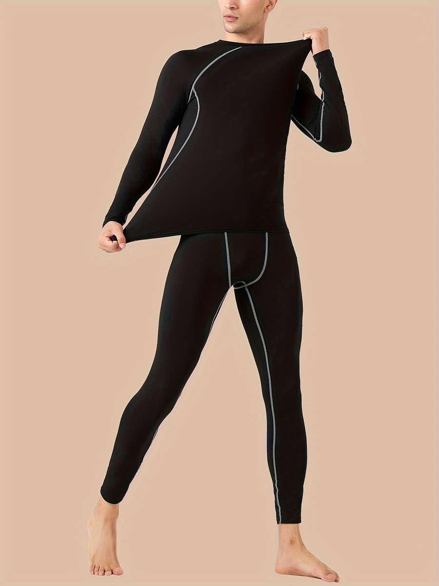 Thermal Underwear Color Black Sizexxxl