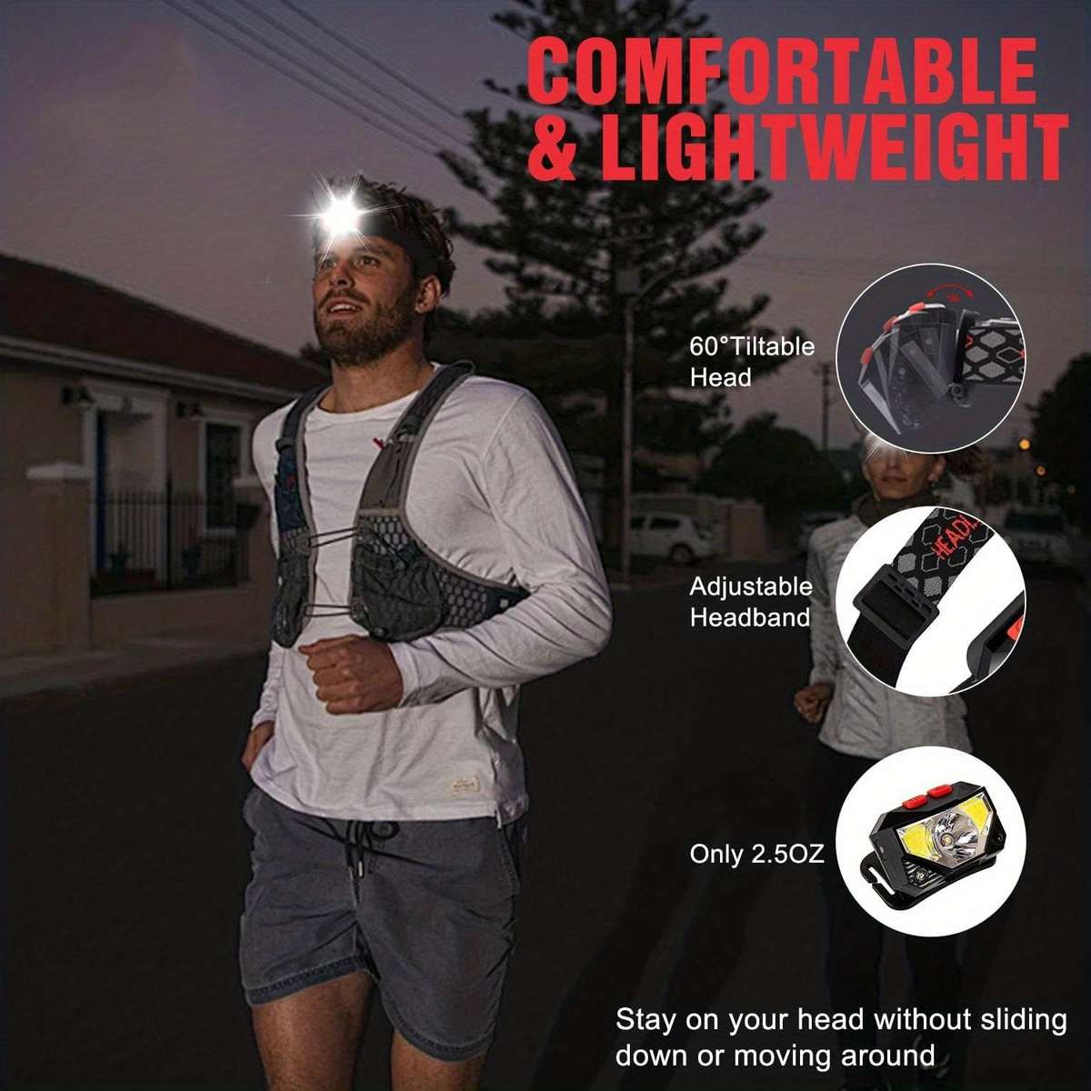 Portable Lamp Quantity 2Pcs/Pack