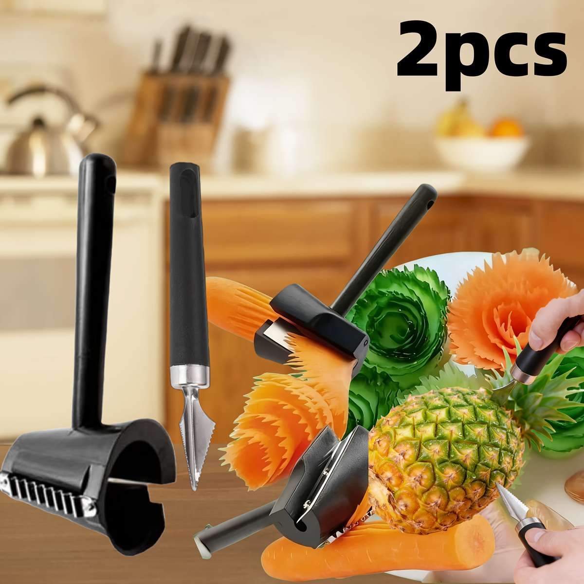 Fruit And Vegetable Knife Quantity 2Pcs