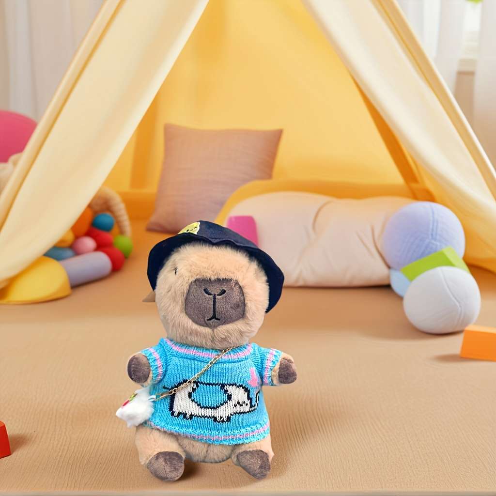 Plush Toys Color Brown 10Pcs Plush Toys