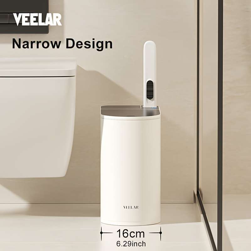 Garbage Can Items Volcanic Grey 7L1.85 Gallon Styleintegrated Design