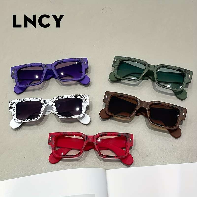Mens Glasses Color Red