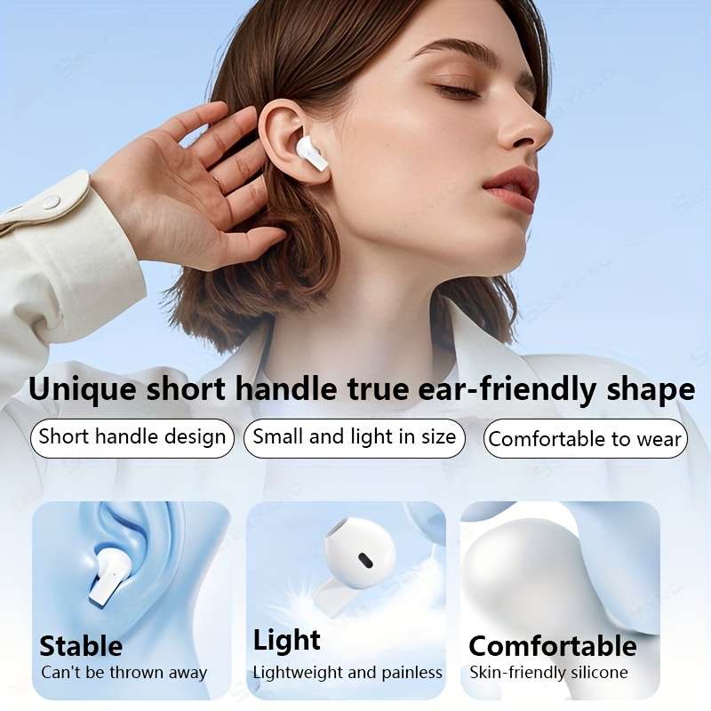 Wireless Headphones    White