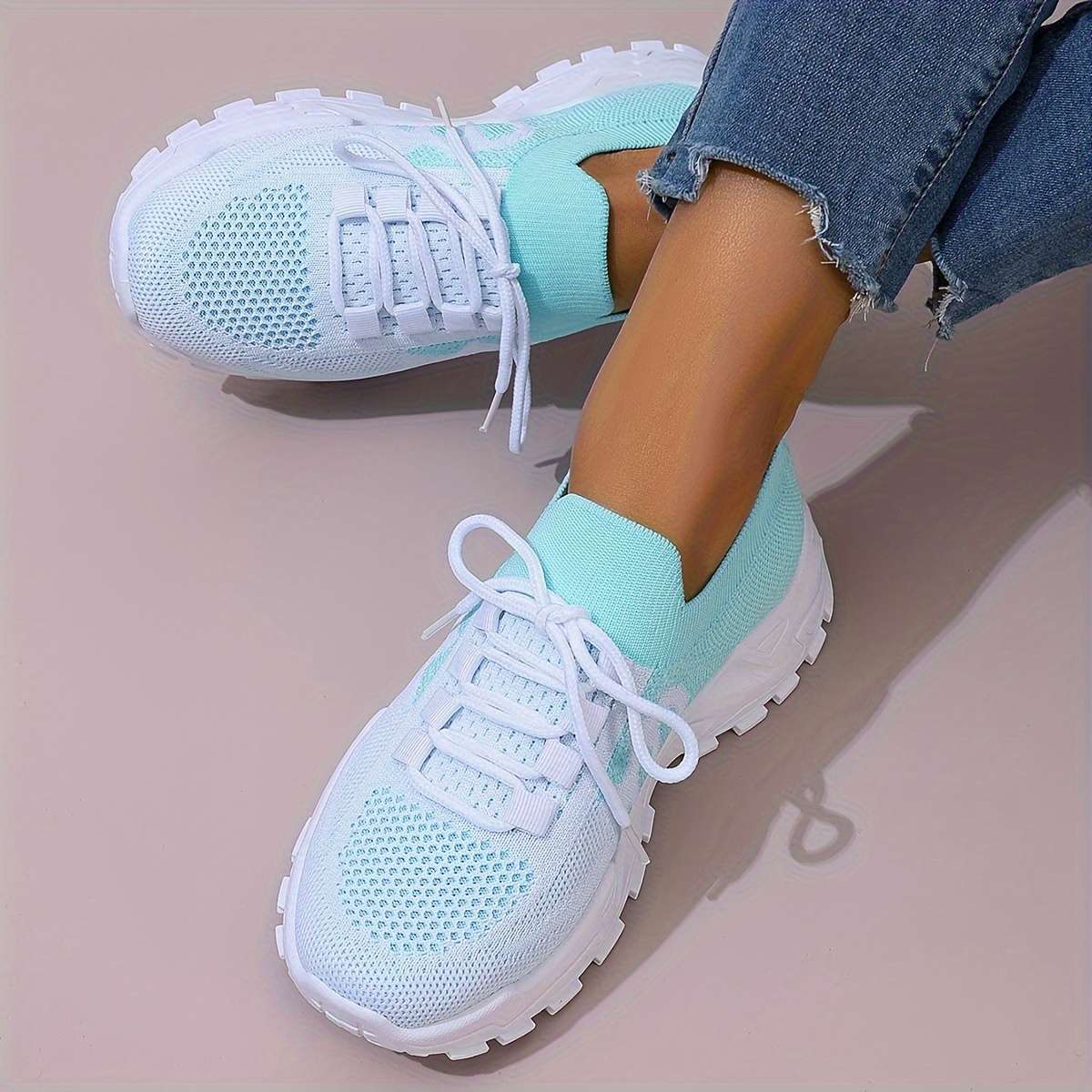 Women S Sneakers Color Blue Sizeuk 4