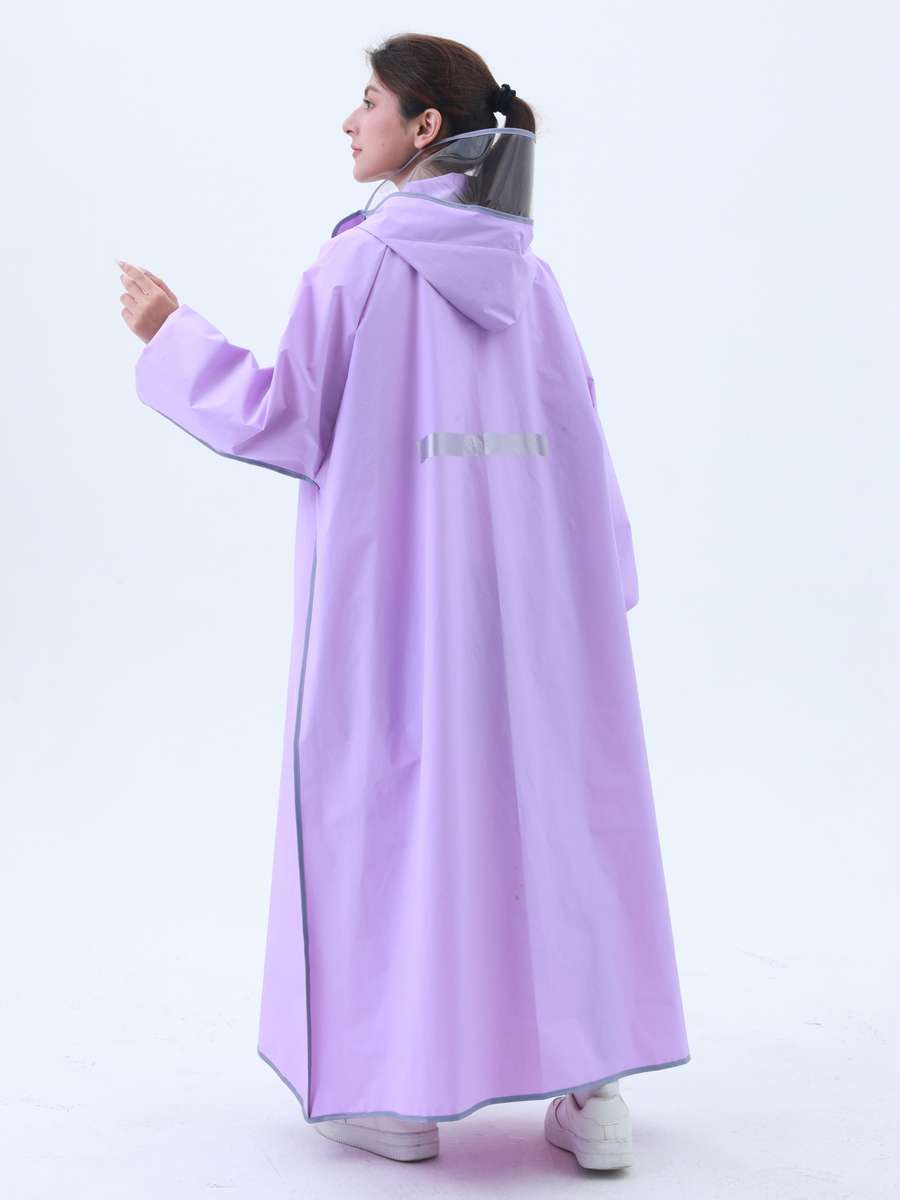 Raincoat Dark Violet Size L