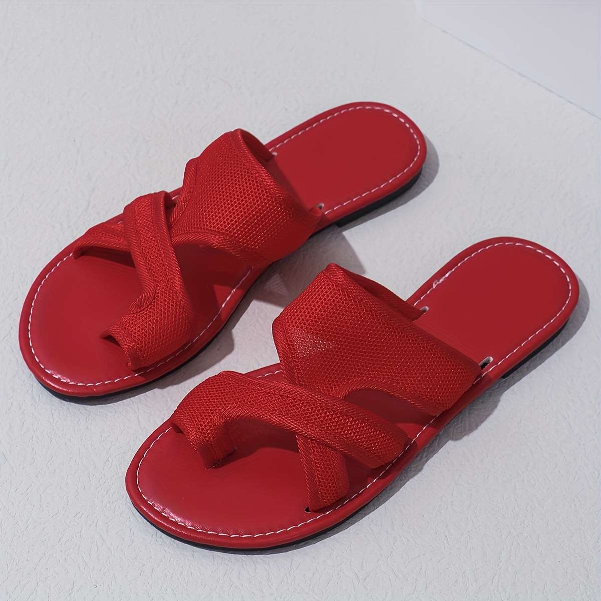 Sandals Color Red Sizeuk 6.5