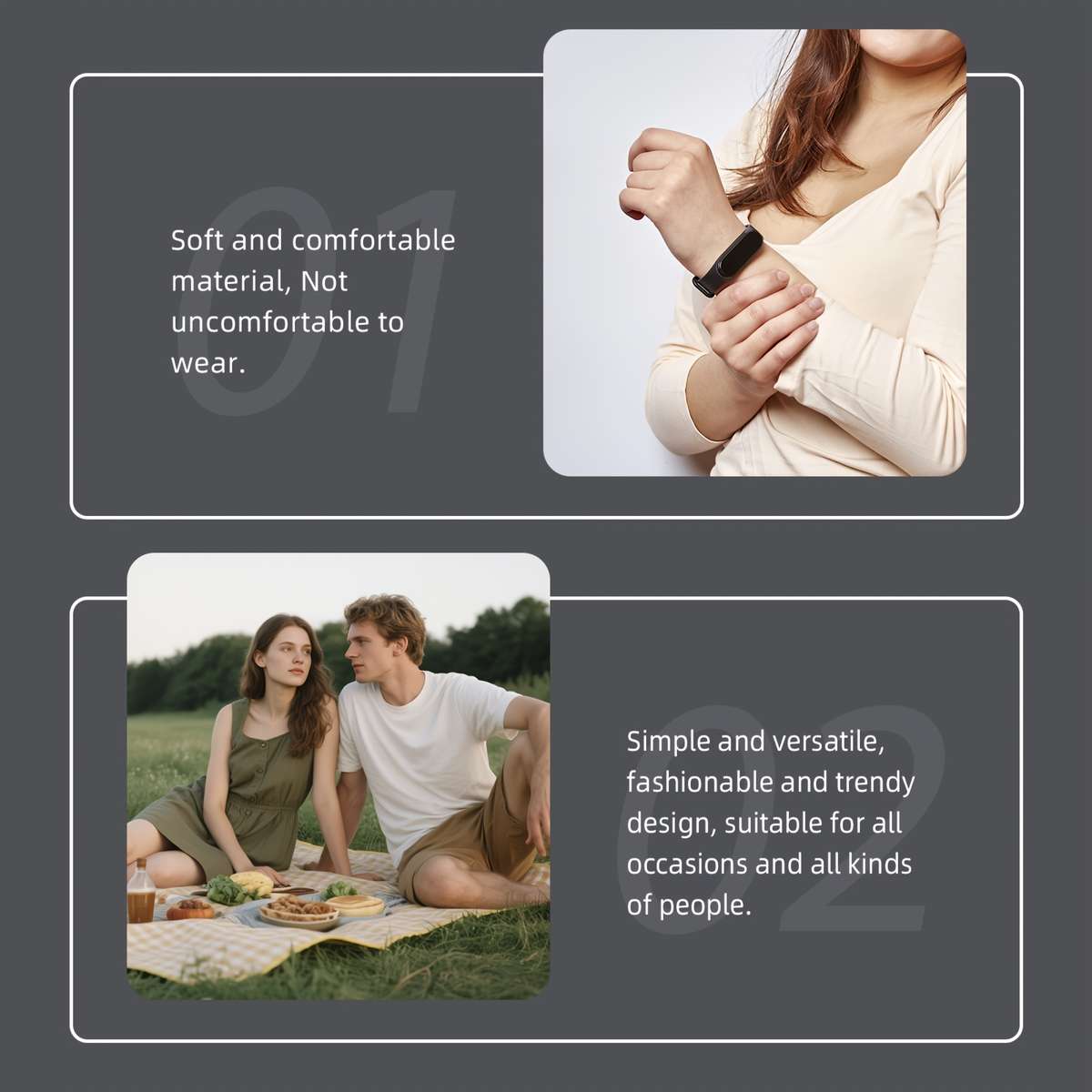 Mosquito Repellent Bracelet Quantity Premium White 2 Boxes