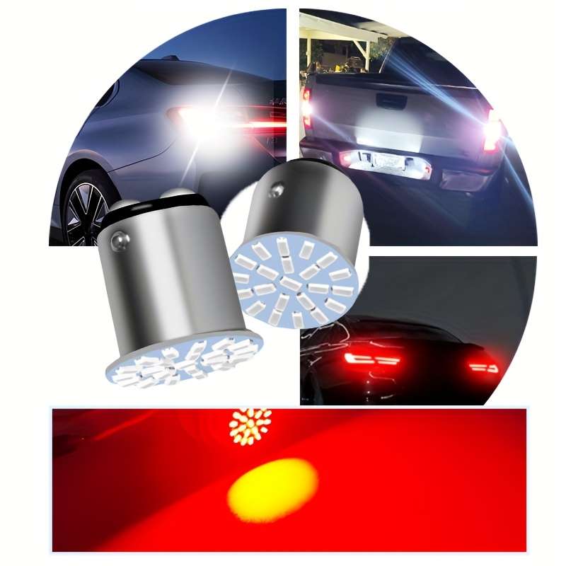 Car Lights Color 1157 Bay15D P21 5W Red