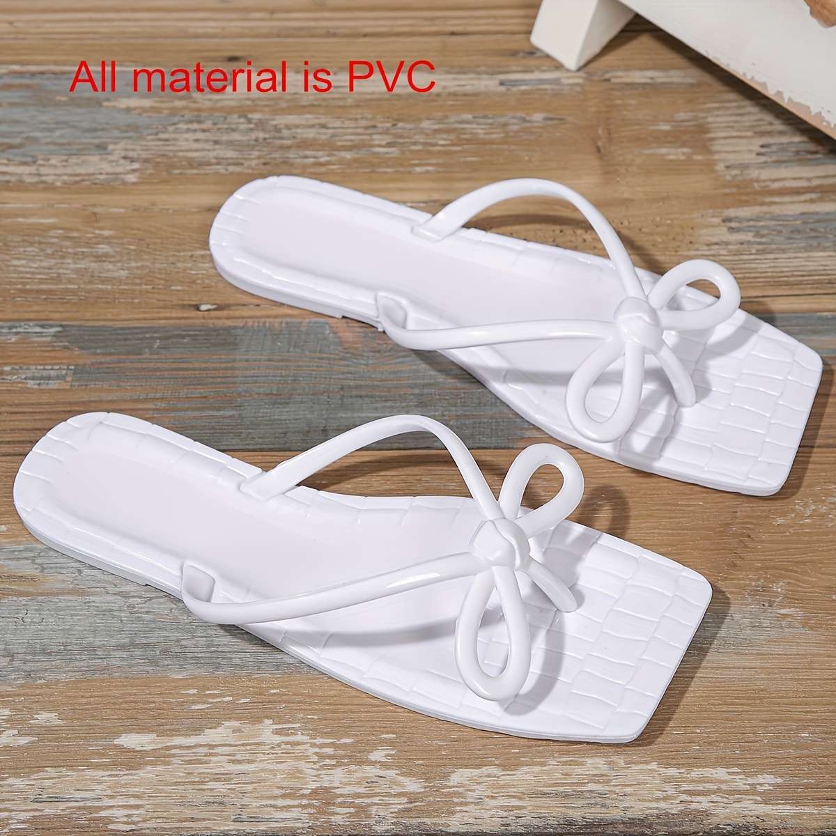 Ladies Summer Flip Flops Apricot Uk 3.5