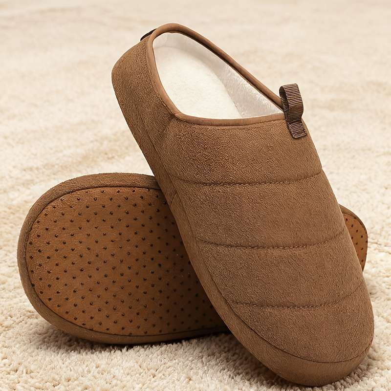 Cotton Slippers Color Grey Sizeuk 7.5-8