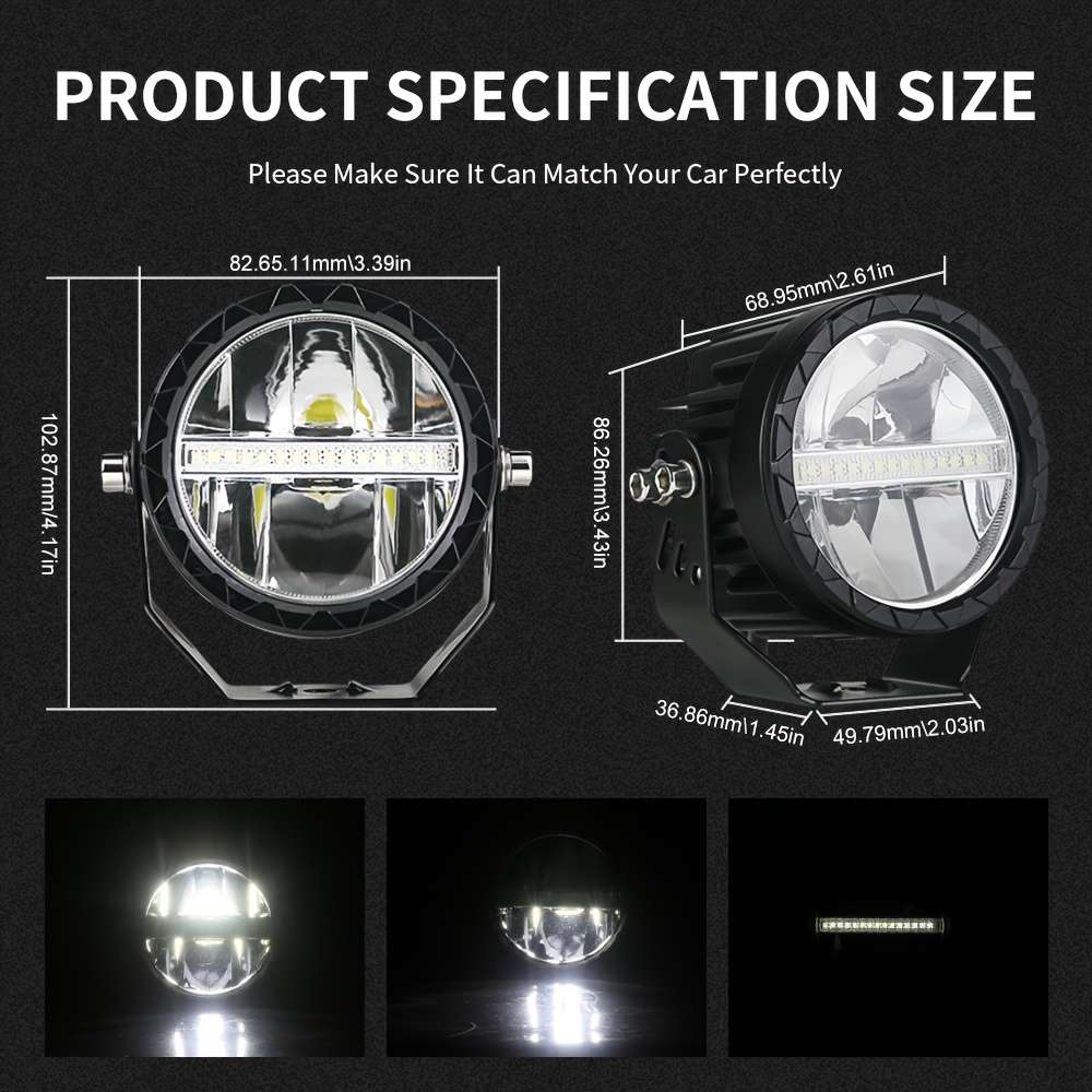 Car Lights Quantity 2Pcs
