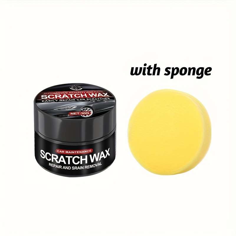 Car Scratch Repair Tool Items 30G Scratch Wax  Add  Sponge H