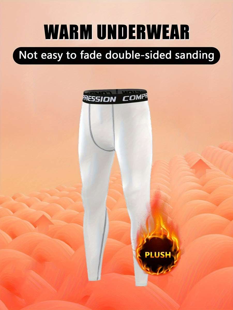 Thermal Underwear Color Black Sizexxl