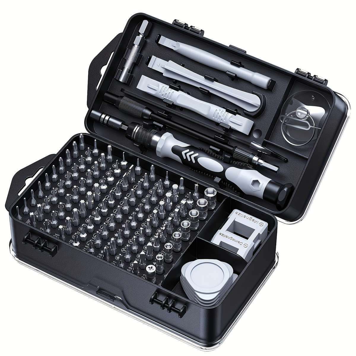 Screwdriver Bit Tool Set Color Gray 115 In 1