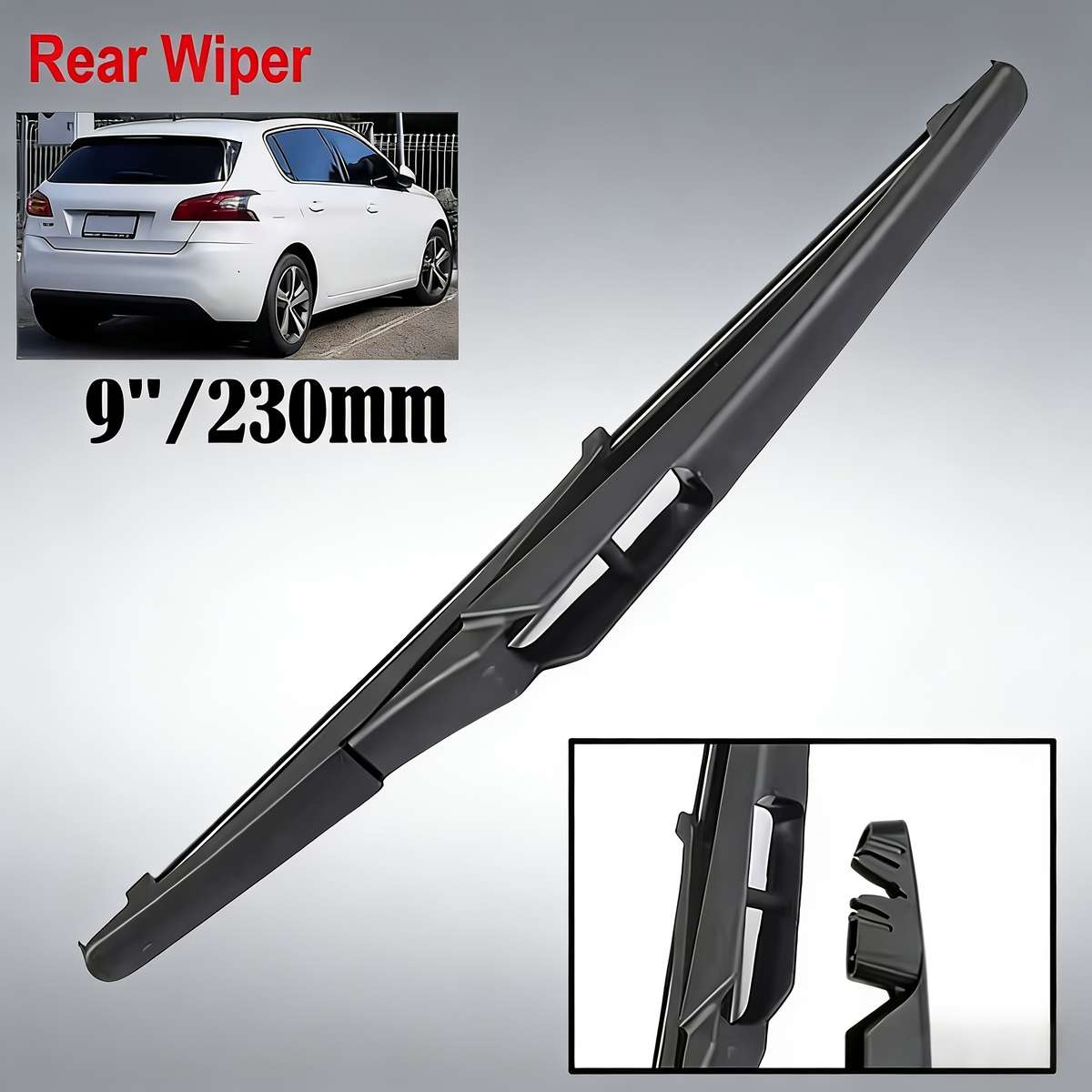 Windshield Wipers Model 60.96Cm 45.72Cm 22.86Cm