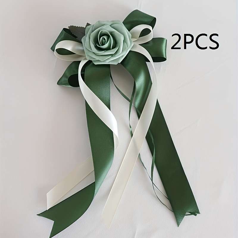 Wedding Supplies Color 2Pcs Green