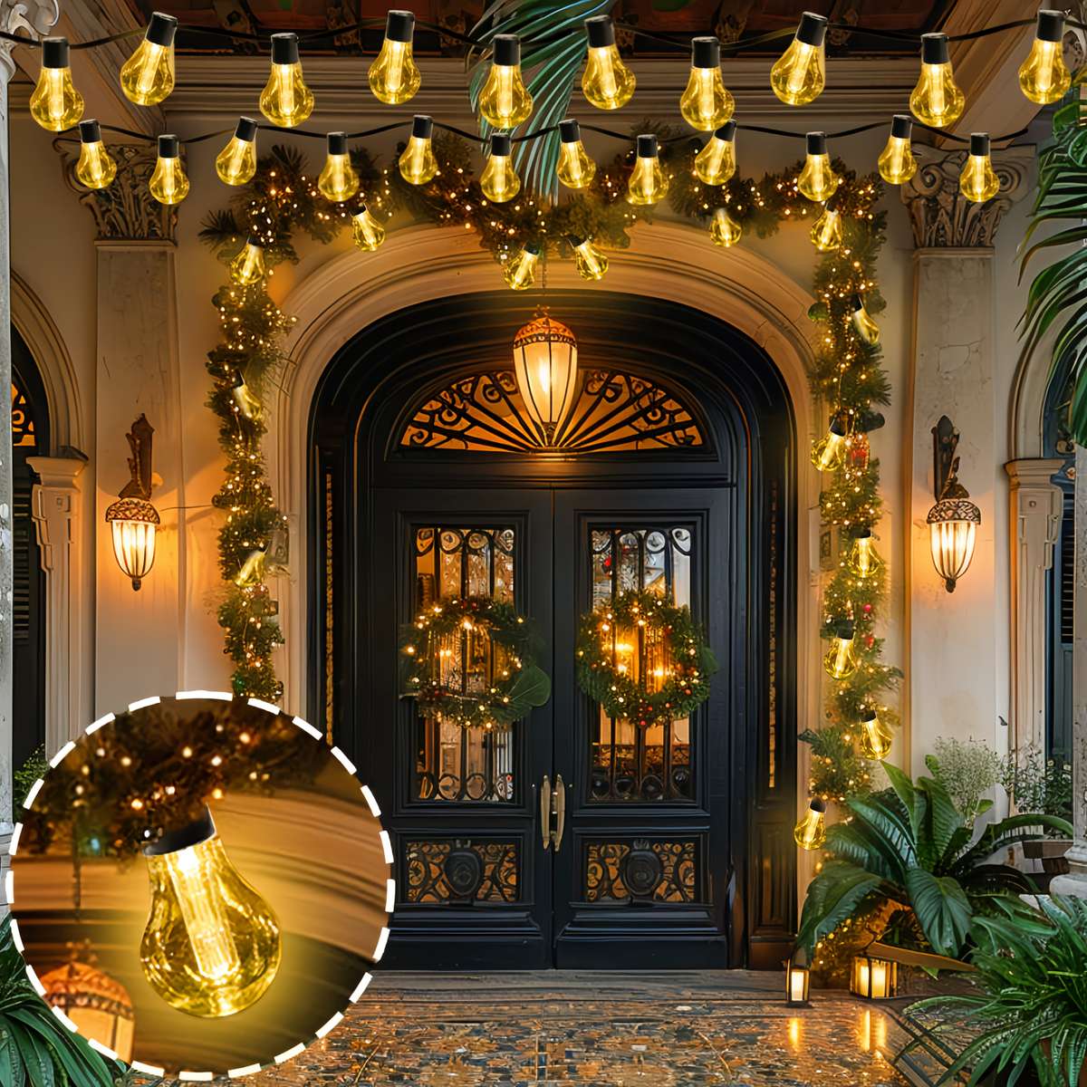 String Lights Capacity 7.7 Meters 20 Lights Warm White