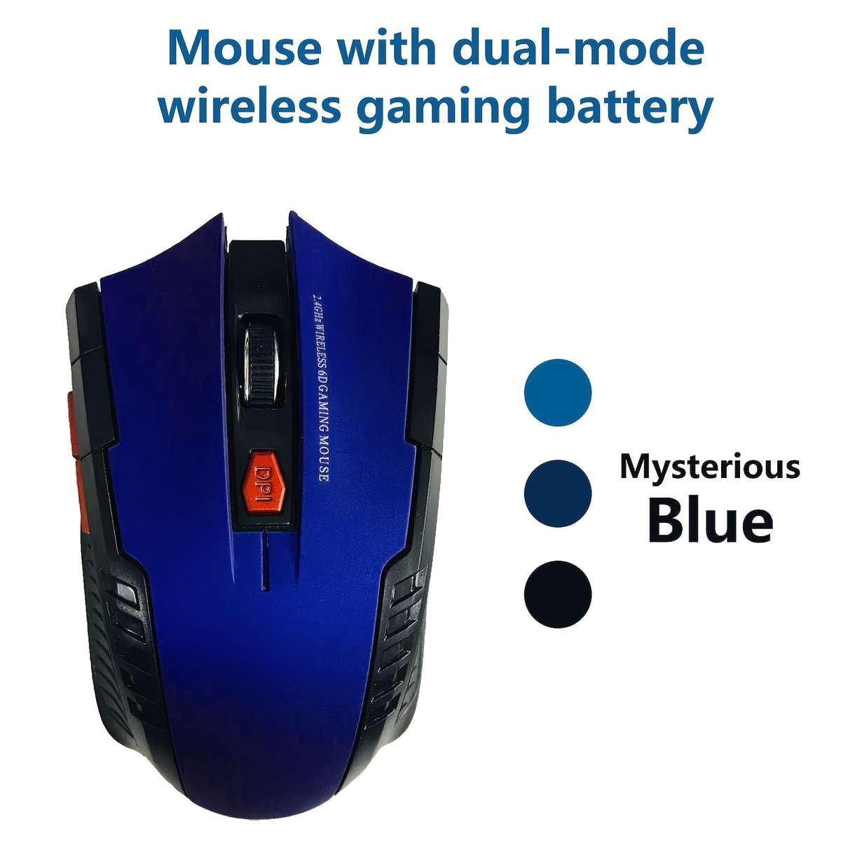 Mouse Color Red Dual Mode Battery Version Add Bluetooth Add 2.4G