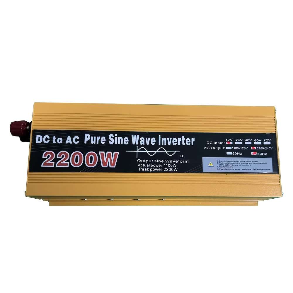 Inverter Model 2200W12Vgolden