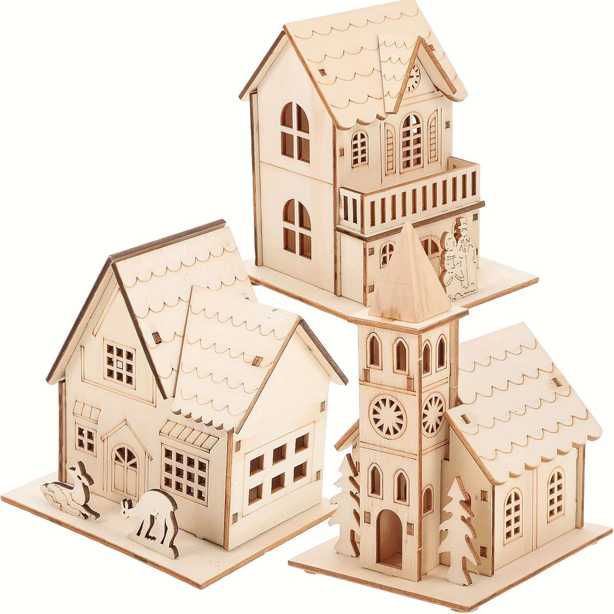 Building Toy Architectural Model Toy Set Items Church