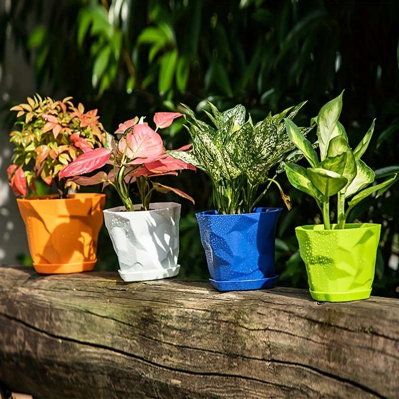 Flowerpot  4Pcscolor Blue