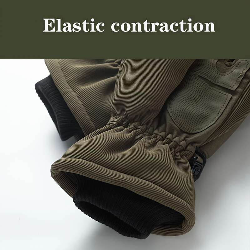 Winter Gloves Color Black