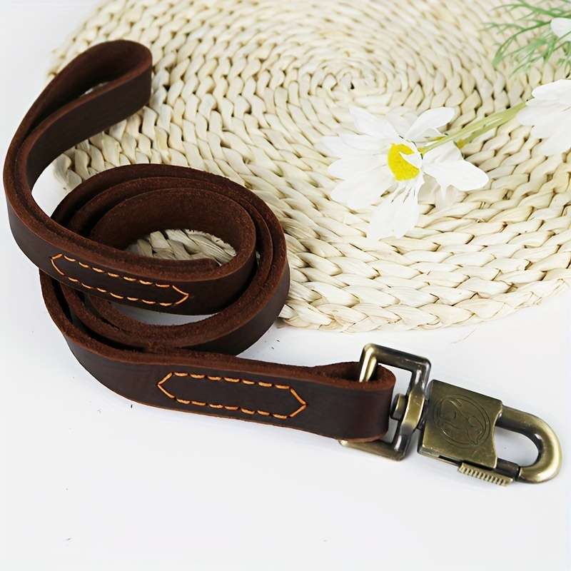 Dog Leash Color Light Brown1 Size Onesize
