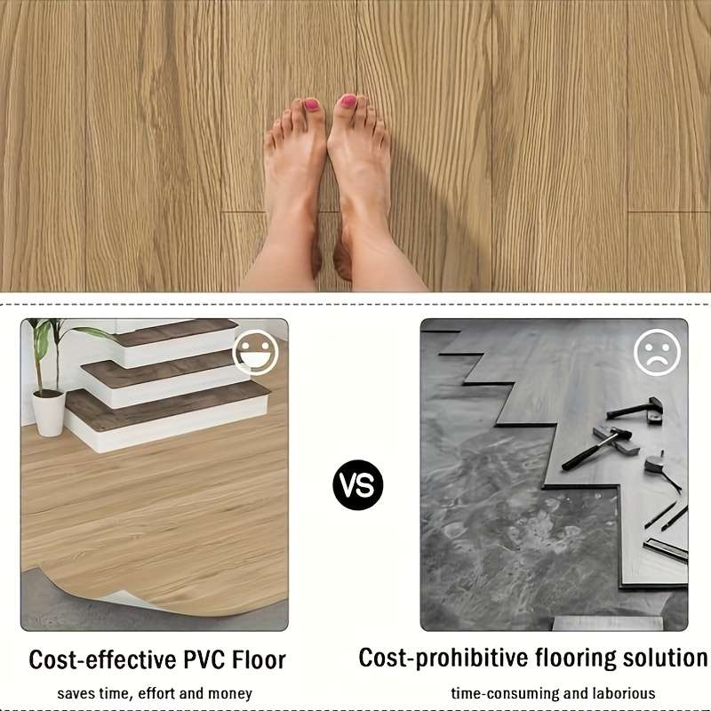 Self Adhesive Floor Stickers Emberwood Trace Hdb007 1 Roll  Coverage Area 1.2 M2  12.92 Sq Ft