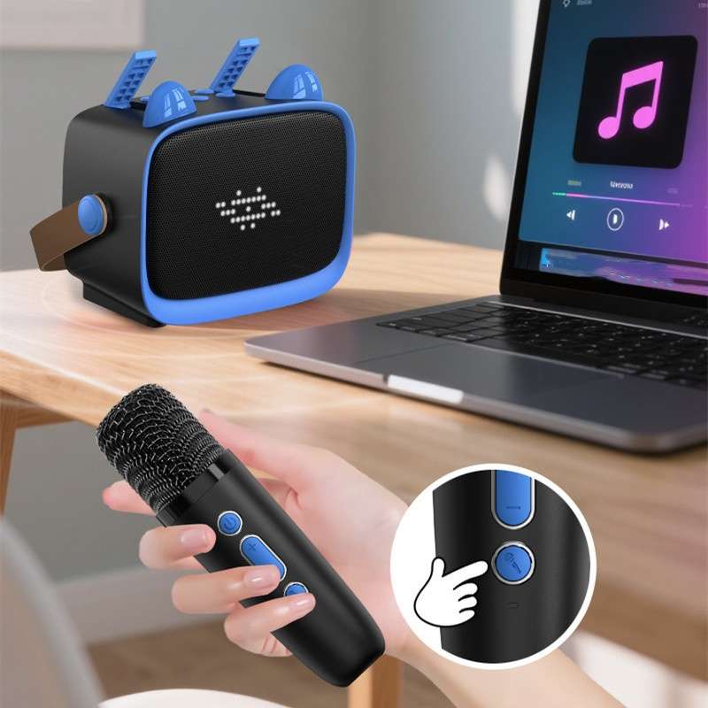Speaker Color Pink Quantity3Pcs1Speaker  2 Mics