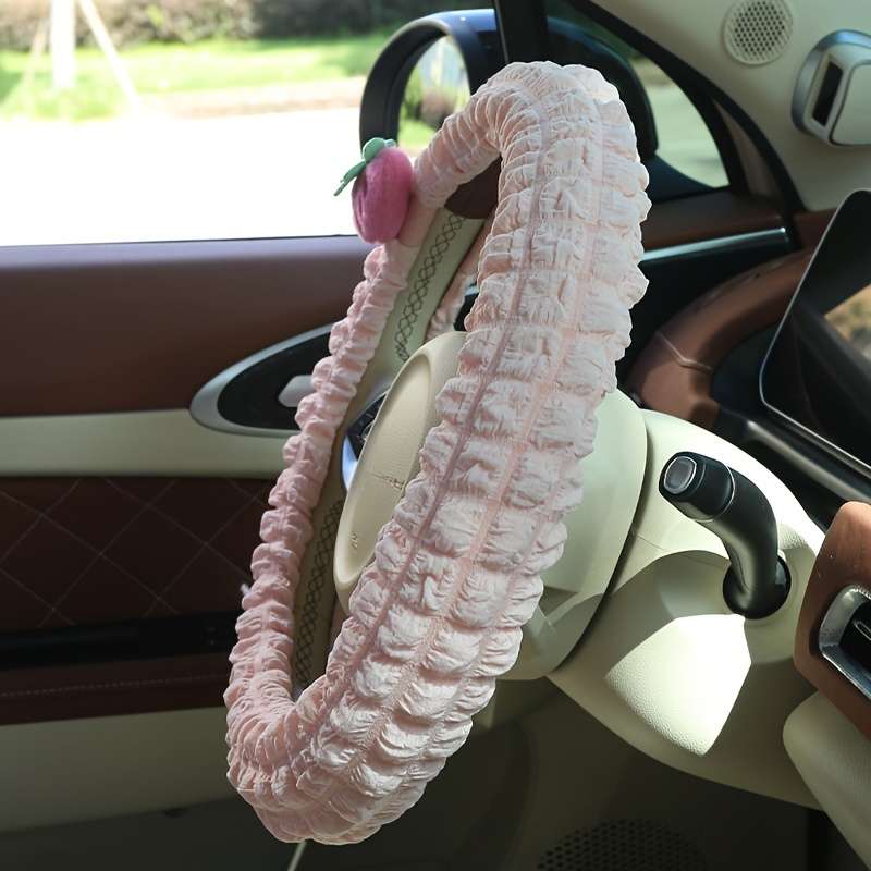 Car Steering Wheel Cover Frog Green