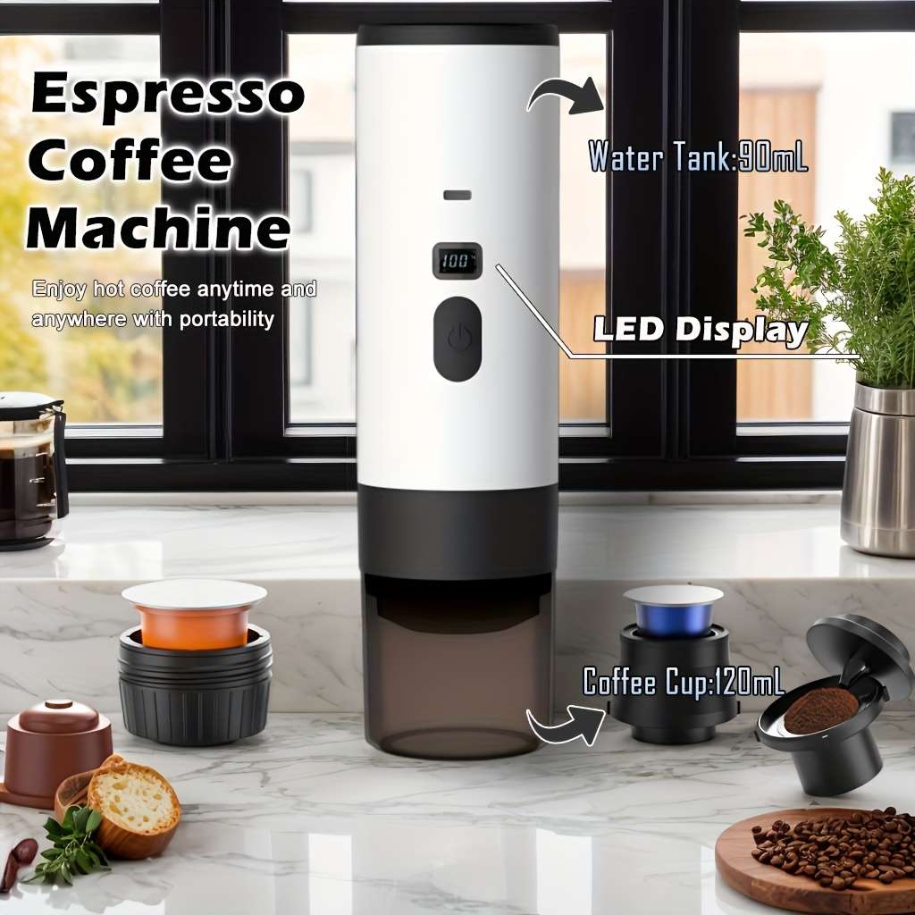 Journey Into Coffee Oasis Ultimate Portable Espresso Machine Digital Precision