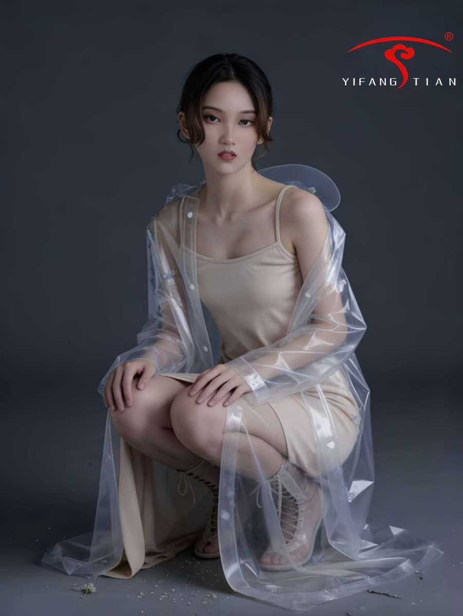 Raincoat Transparent Size Uk S