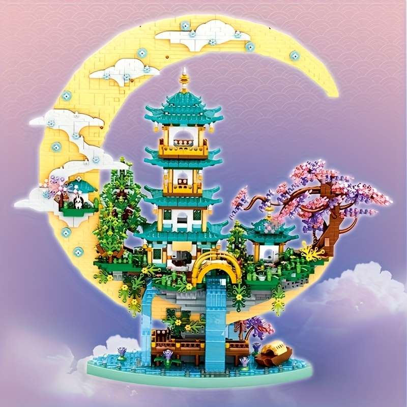 Building Toy Architectural Model Toy Set Model Guanghan Palace