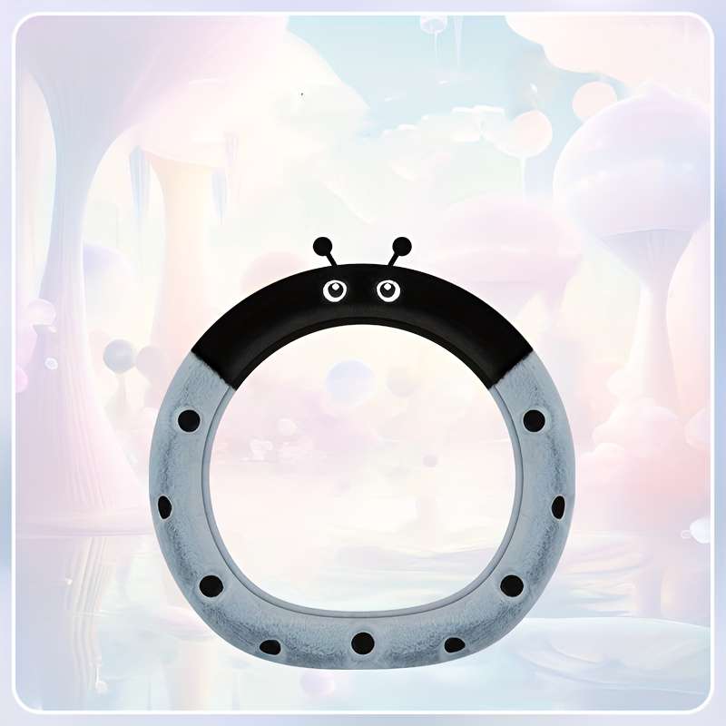 Car Steering Wheel Cover Blue Model D Type