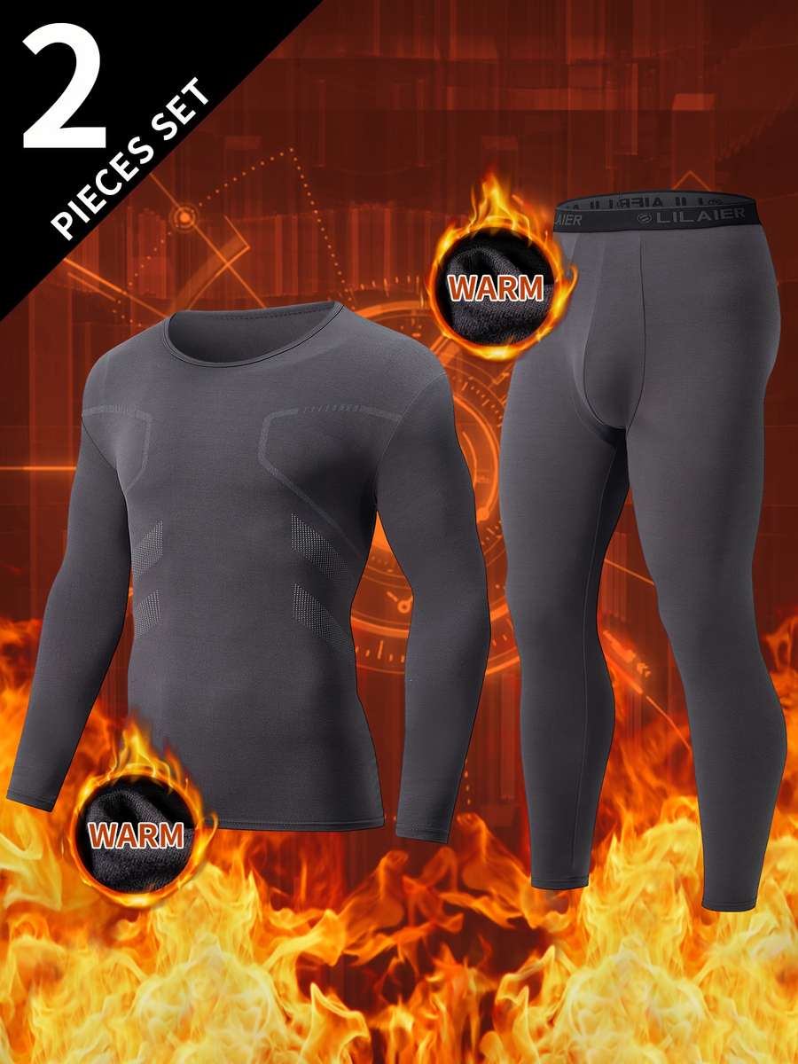 Thermal Underwear Color V2 Gray Warm Sizes