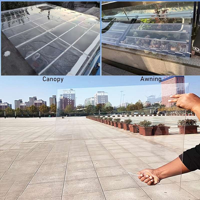 Polycarbonate Sheets Style 1Mm Clear  Sheet Panel 61250Cm