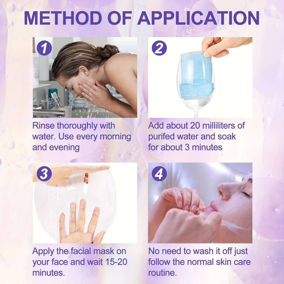 Facial Mask Quantity 5Pcs