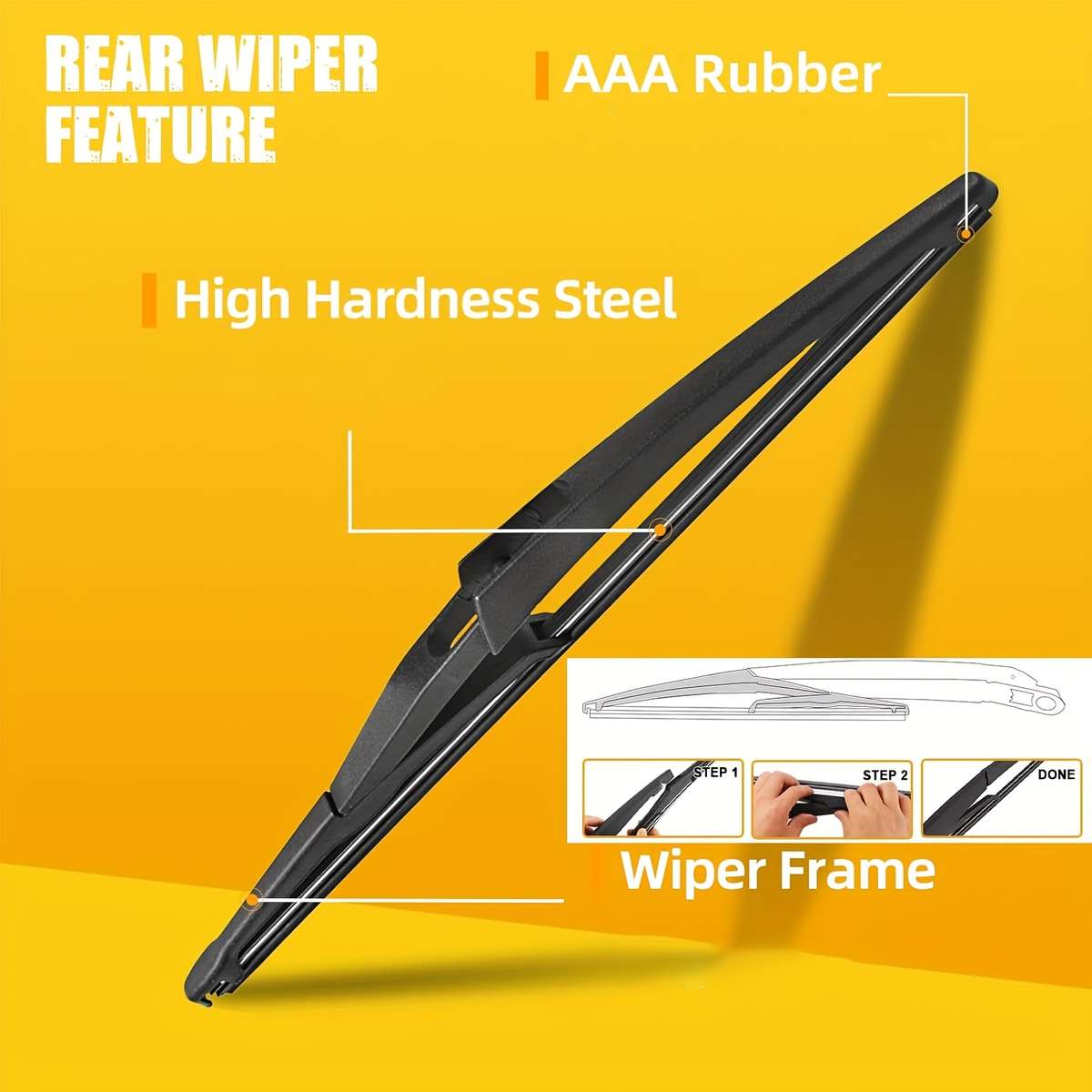 Windshield Wipers Size 21 Inch  18 Inch  12 Inch