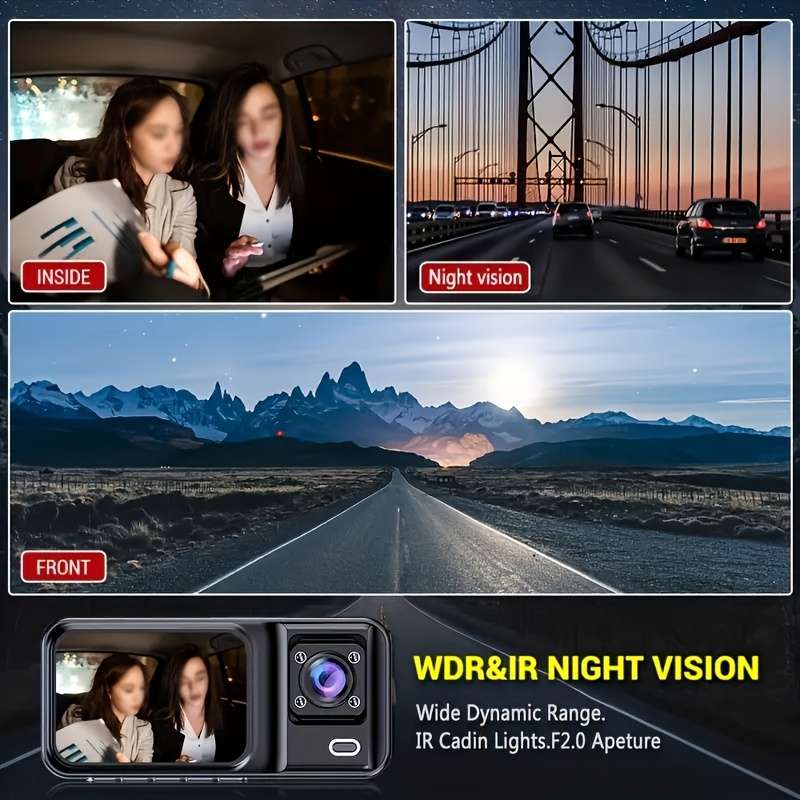 Dashcam Storage Dual Lens   64G