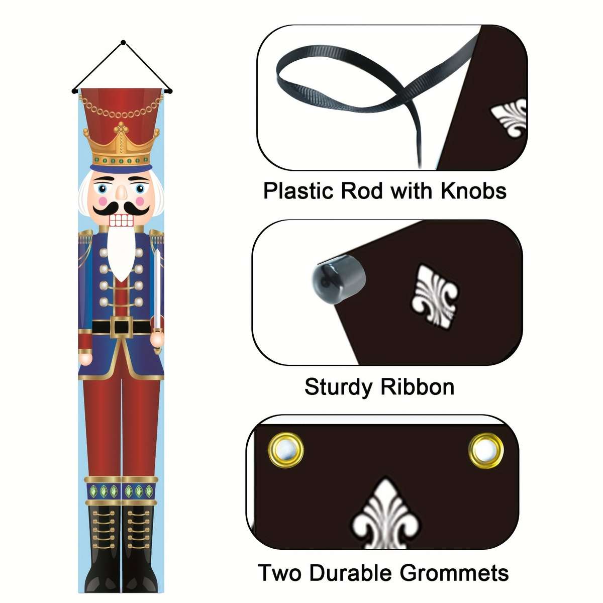 Christmas Decorations Style Nutcracker Soldier