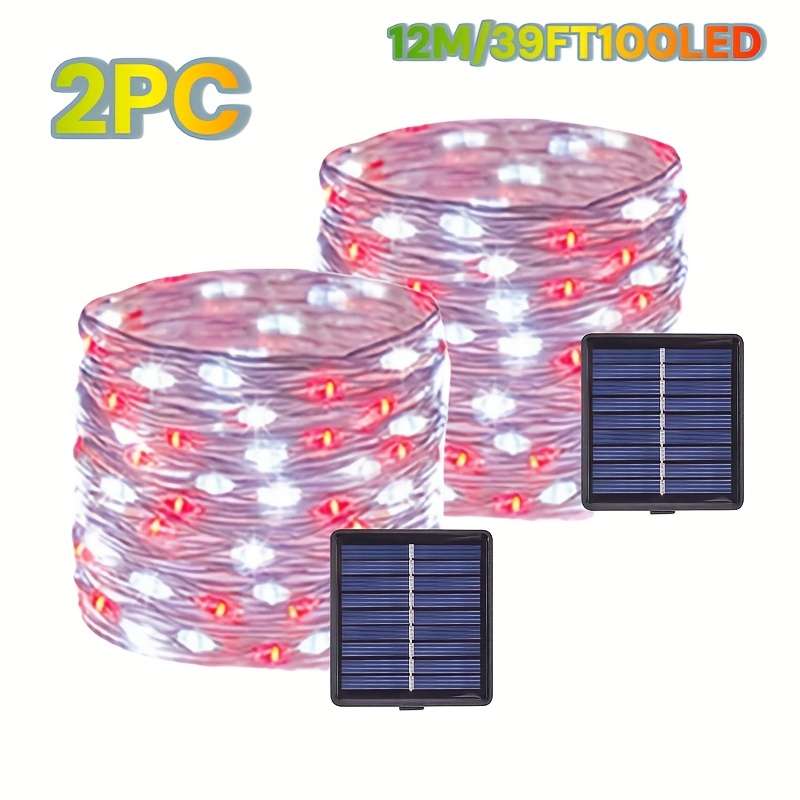 String Lights Color Red Green Size2Pc7M50Led